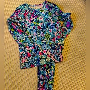 Lilly Pulitzer mini Sammy pajama set